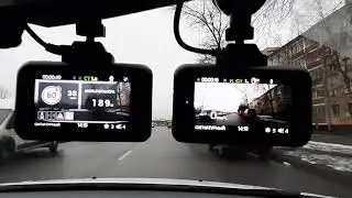 Оповещение о мультикамере Roadgid Premier в сравнении с Carcam Hybrid 2