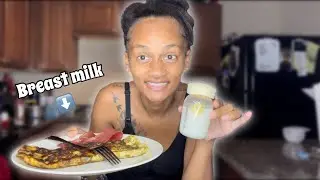 PUTTING BREAST MILK IN MY BOYFRIENDS EGGS! HILARIOUS