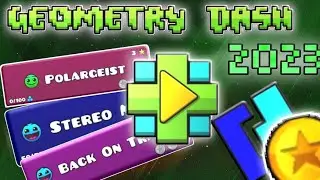 ИГРАЮ В ОФИЦАЛЬНЫЕ УРОВНИ, НО В 2023 ГОДУ!!! В ГЕОМЕТРИ ДАШ | GEOMETRY DASH!!!