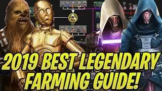 2019 Best Legendary Farming Guide *UPDATED*! How to Efficiently Unlock All Legendaries! | SWGoH