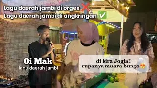 Perdana lagu daerah Jambi di Angkringan LS - Oi Mak || pengunjungpun senang