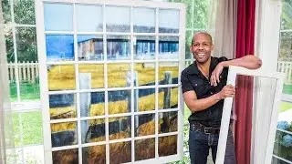 Home & Family - How to Make Photographic Window Art