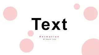 How To Make A Text Animation Using | HTML & CSS