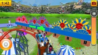 Roller coaster game video | Roller coaster ride | roller coaster