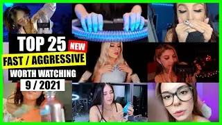 ASMR / FAST / AGGRESSIVE (Hand Sounds, Mouth Sounds, Tapping) / TOP 25 / ASMR Charts