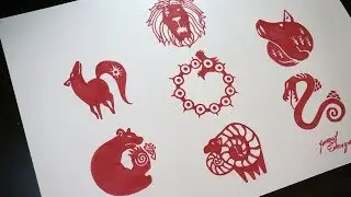How To Draw The 7 Deadly Sins Symbols/Tattoos