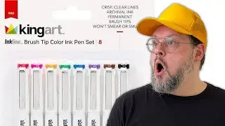KINGART Fine Line Color Ink Pen Set for your BIBLE