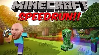 🔴LIVE MINECRAFT WITH VIEWERS - BEDROCK SPEED RUN!! HOW FAST CAN WE COMPLETE THE GAME?? #minecraft