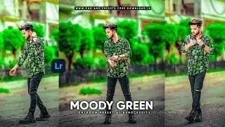 No Password - Moody Green Lightroom Preset Free 2023 || Lightroom Green Preset