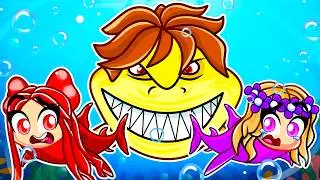 Becoming The BIGGEST SHARK To Eat MY CRUSH in Roblox…