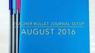 My Teacher Bullet Journal Setup