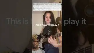 XXXTENTACION Remedy for a broken heart guitar