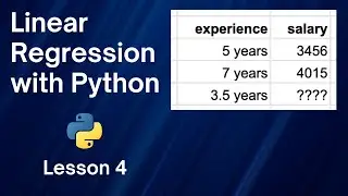 04 - Visual Linear Regression with Matplotlib (Linear Regression Salaries Course)