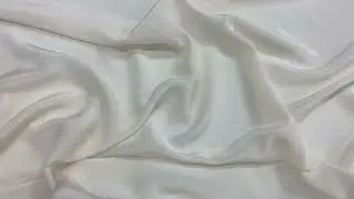 Silk Crepe De Chine- Creamy White 