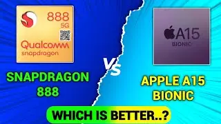 Qualcomm Snapdragon 888 vs Apple a15 Bionic 🔥 | Which is better? | A15 bionic vs snapdragon 888