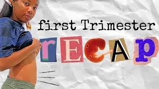 First Trimester🤰🏻Pregnancy Recap | Symptoms & Cravings
