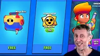 OMG!! NEW BRAWLER GIFTS🥳🤩 LEGENDARY CREDITS!! BRAWL STARS NEW UPDATE FREE REWARDS 🎁✅