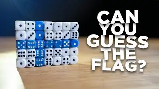 Guess the Flag / Dice Stacking Country Flags Challenge