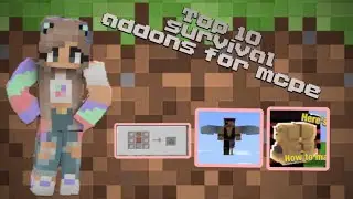 Top 10 survival addons for Minecraft pe || mcpe addons