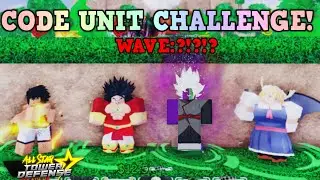 [NEW CODE UNIT]💥NEW FREE OP CODE UNITS ONLY CHALLENGE VS INF MODE WHAT WAVE?! ALL STAR TOWER DEFENSE