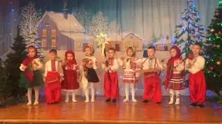 колядка. Ангеліні 5 років