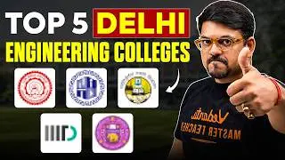 IIT Delhi vs DTU vs IIIT | Top 5 Engineering Colleges in Delhi | ₹2 Cr Package 😱 | Harsh sir
