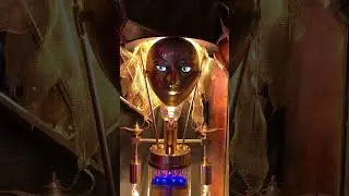 Lampanoid updated design - digital Art Sculpture, totally hand made New York.