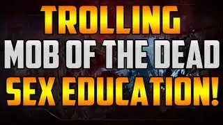 Black Ops 2 Trolling in "Mob of the Dead" Zombies (Funny Moments Gameplay)