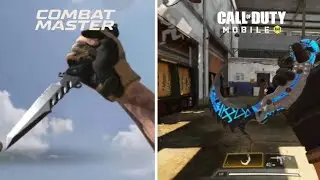 COD MOBILE VS COMBAT MASTER ALL MELEE INSPECTION 😮