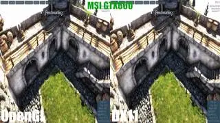 OpenGL vs DirectX 11 on Unigine Heaven Benchmark 4.0 MSI TF GTX660