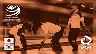 Japan v Korea - Bronze medal - LGT World Women's Curling Championships 2019