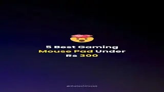 5 Best Gaming Mouse Pad Under Rs 300