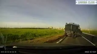 Три аварии за три минуты!!!
