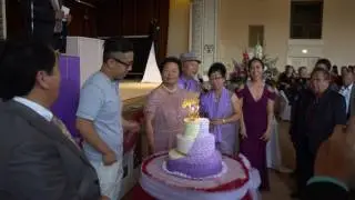 SINGING HAPPY BIRTHDAY TO MOM'S 82ND BIRTHDAY