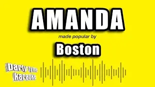 Boston - Amanda (1986 / 1 HOUR * ENG / ESP LYRICS * LOOP)