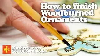 Making Woodburned Ornaments