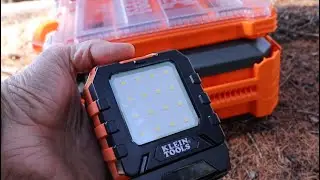 1000 lumen Klein Area Light: Best for ModBOX. Bulky mount, dispersed magnets, unsteady base limit it