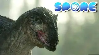 I PLAY AS A DINOSAUR IN SPORE