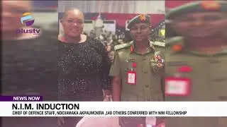 N.I.M.Induction:Chief Of Defence Staff,Ndidiamaka Akpaumontia,148 Others Conferred With Nim Fellow..