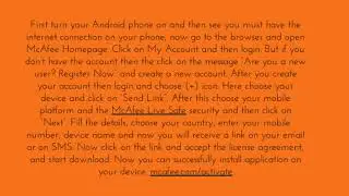 How To Install Mcafee Antivirus Plus Using Product Key