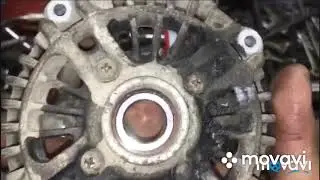 Снятие и ремонт генератора Suzuki sx-4