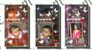 Butterfly Birthday Video Editing in Kinemaster