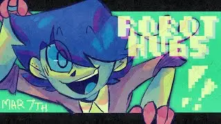 R0B0T HU65 // BDAY ANIMATION [ CW: EPILEPSY , EYESTRAIN ]