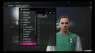 statistiche dei giocatori del messico su pro evolution soccer 2010