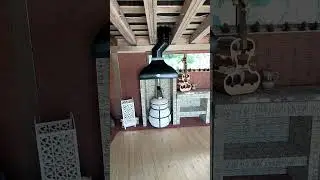 Печь кухни на всю беседку 