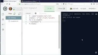 Python 3 - Writing To and Reading From Text Files
