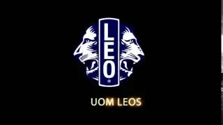 UOM LEO LOGO 3D Rotation HD