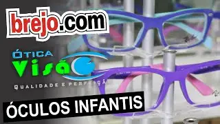 Ótica Visão tem vários modelos de óculos infantis. Confira!