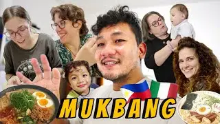 RAMEN NIGHT ULITI KASAMA SILA! ABSENT SI SHARON! | THE NIAN FAM 🇵🇭 🇮🇹