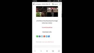 How to download avengers infinity war 1080p in all languages in 1 click